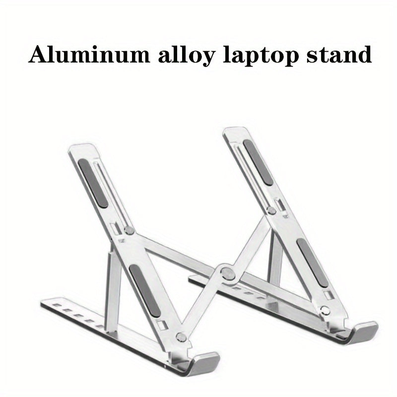 Adjustable Laptop Stand Foldable Portable Silicone Pipe Design