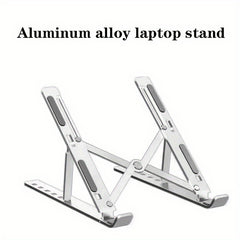 Adjustable Laptop Stand Foldable Portable Silicone Pipe Design