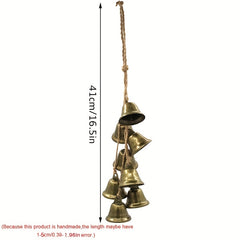 2pcs Witch Bells Door Knob Hanger Chimes Witchy Things Clear Negative Energy