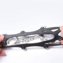 Stainless Steel Ice Traction Cleats for Safe Winter Walking