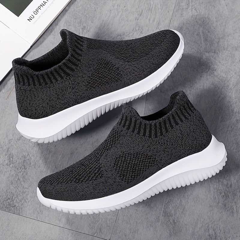 Breathable Lightweight Woven Shoes Soft Sole Shock Absorption Sock Shoes