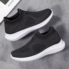 Breathable Lightweight Woven Shoes Soft Sole Shock Absorption Sock Shoes