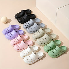 Men's Casual Clog Sandals, Breathable Design