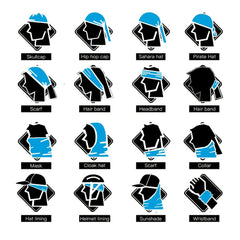 Sports Face Mask Mosaic Cube Camouflage Neck Protector Unisex Dustproof Mask