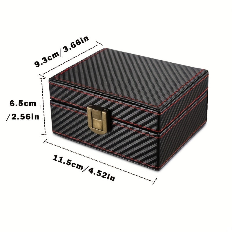 Carbon Fiber Faraday Box Key Fob Protector