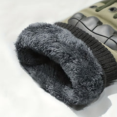 Winter Velvet Warm Touch Screen Full Finger Gloves Men