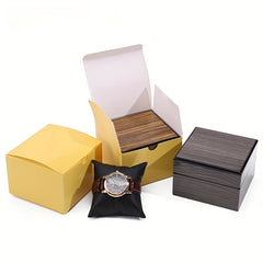 Wooden Watch Storage Box Jewelry Display Case Collection Box