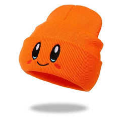 Kids Embroidery Warm Knit Hat for Fall/Winter