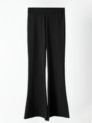 High Waist Yoga Long Pants Slim Flared Legs Activewear