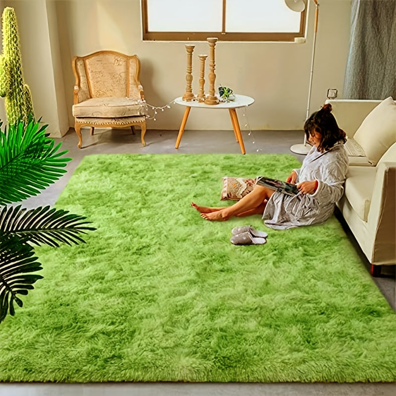 Soft Shag Area Rug for Living Room Bedroom Dorm Non Slip Carpet
