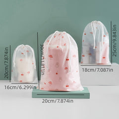 10pcs Shoe Storage Organizer Bags Clear PVC Makeup Cosmetics Toiletry Draw