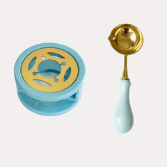 Wax Sealing Tool Set Fire Lacquer Seal Stamp Wax Heating Melting Tool