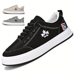 Men's Skate Shoes Lace Up Non Slip Sneakers