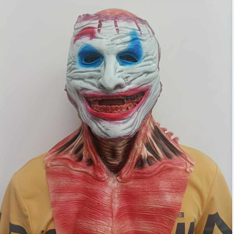 Men's Halloween Cosplay Zombie Ghost Scary Full Head Mask