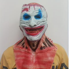Men's Halloween Cosplay Zombie Ghost Scary Full Head Mask