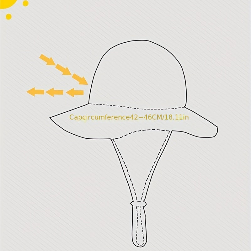 Cartoon Rabbit Baby Fisherman Hat Sunshade UV Protection Hat