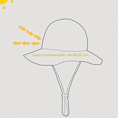 Cartoon Rabbit Baby Fisherman Hat Sunshade UV Protection Hat