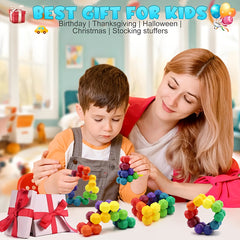 Plastic Toy Magic Cube 3D Puzzle DIY Educational Christmas Gift
