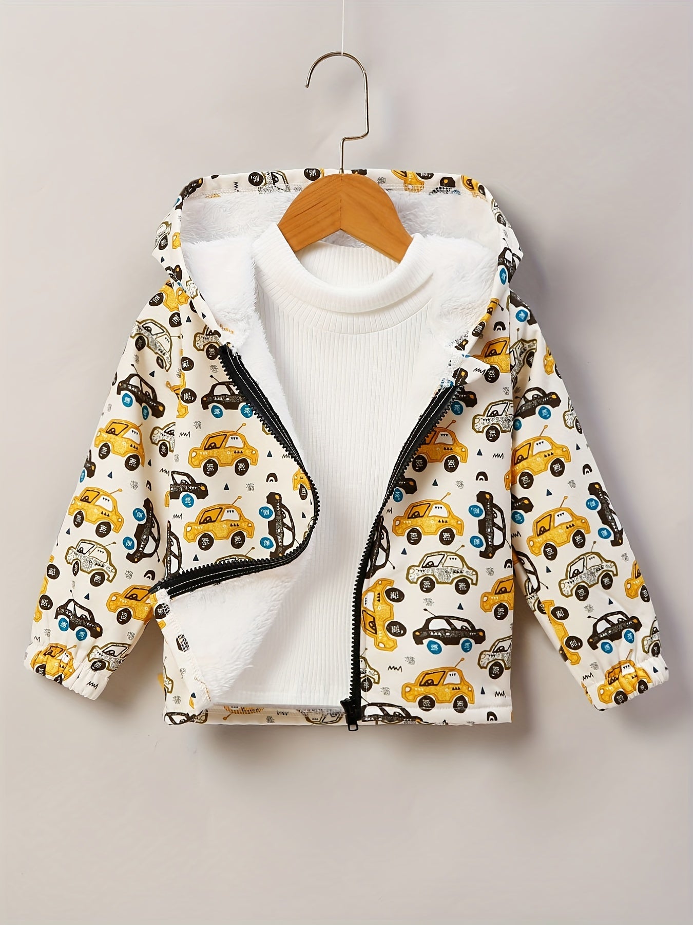 Dinosaur Boys Zip Up Hoodie with Pockets
