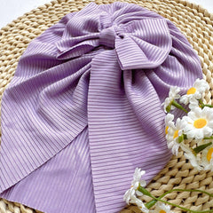 Baby Spring Summer Thin Headband Soft Bow Hat for Infants Newborns