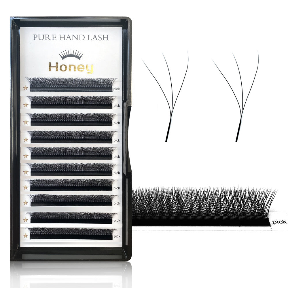 Matte 3D W Individual Lashes for Eyelash Extensions