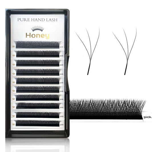 Matte 3D W Individual Lashes for Eyelash Extensions