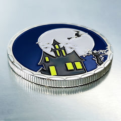 Halloween Challenge Coin - Spooky Night Commemorative Collectible