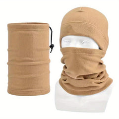 Military Tactics Balaclava Winter Cap with Scarf