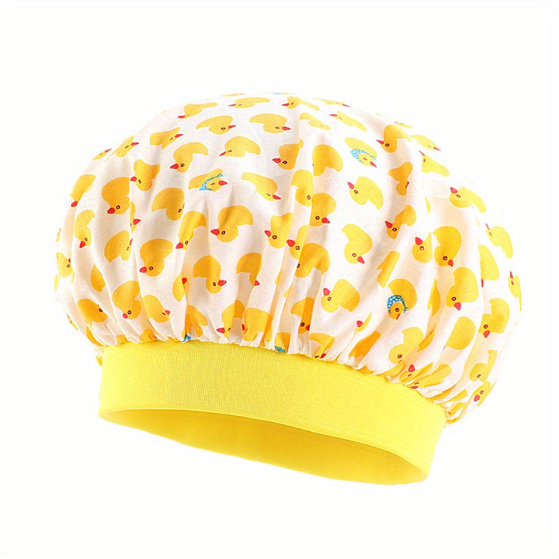 Kids Satin Bonnet Breathable Sleeping Cap Elastic Wide Band