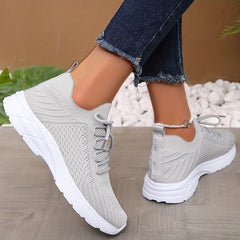 Women's Mesh Sports Shoes Lightweight Comfortable Travel Walking Shoes