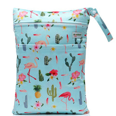 Washable Reusable Diaper Nappies Bags Waterproof Cloth Swim Sport Carry Bag