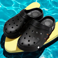 Men's Closed Toe Clog Sandals Soft Sole Walking Shoes