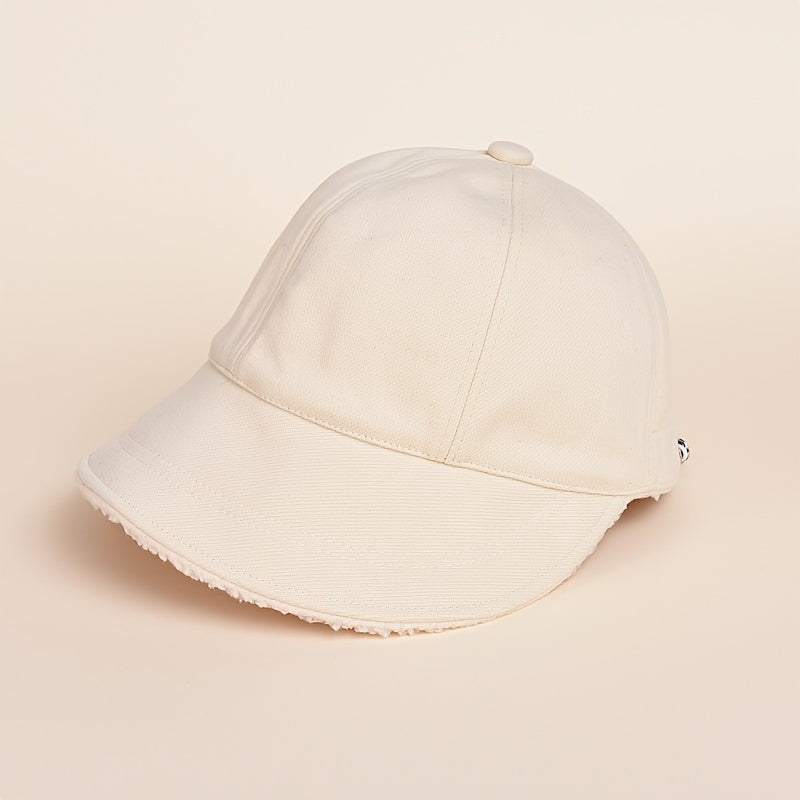 Winter Plush Baseball Cap Warm Valentines Gift
