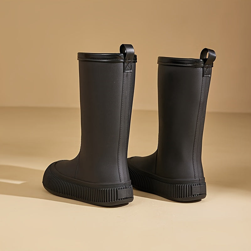 Women's High Water Boots Outer Wear Work Shoes Long Boots Waterproof
