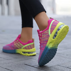 Women's Air Cushion Running Shoes Breathable Athletic Sneakers