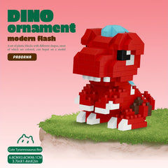 Dinosaur Family Building Block Puzzle Toy Set