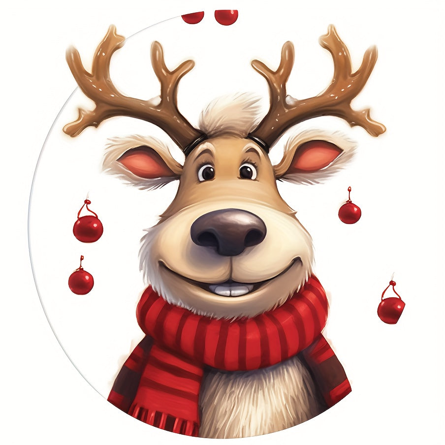 Christmas Deer Car & Windows Stickers Set