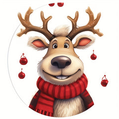 Christmas Deer Car & Windows Stickers Set
