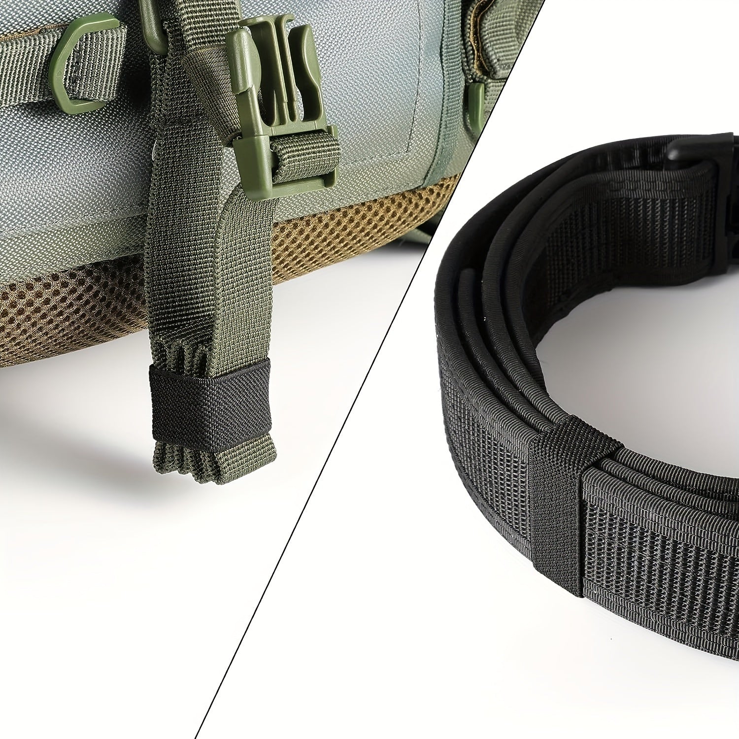 20pcs Belt Keepers Tactical Elastic Belt Loop Backpack Harness Strap Sling
