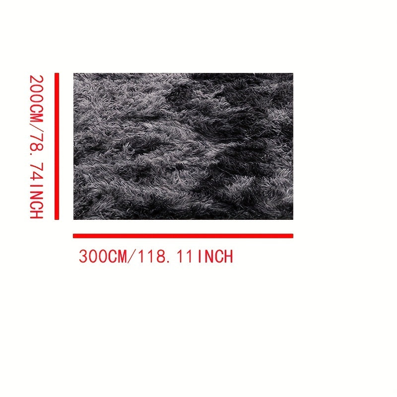 Soft Indoor Rectangle Plush Rug