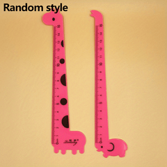 Cute Giraffe Straightedge Ruler for Students