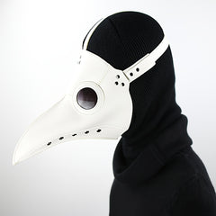 Men's Steampunk Halloween Plague Bird Mouth Doctor Mask Headgear