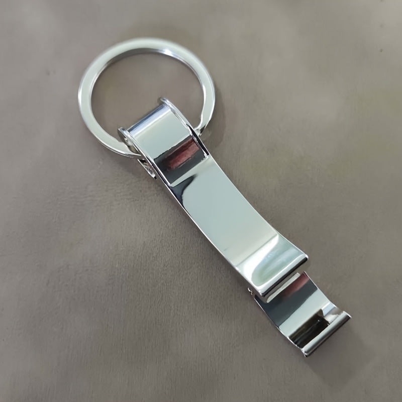 Metal Bottle Opener Keychain - Outdoor Camping Hiking