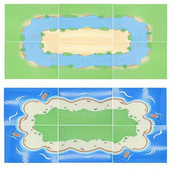 32x32 Baseplate Building Blocks Jungle Forest Ocean Base Board Halloween Gift