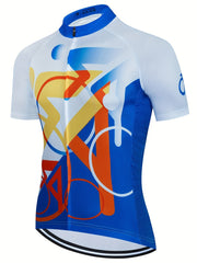 Men's Short Sleeve Cycling Suit Breathable Jersey