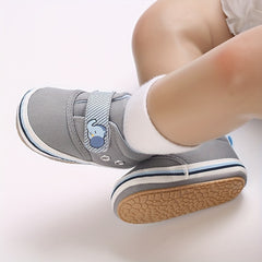 Cartoon Baby Boys Sneakers Lightweight Non Slip Shoes for Indoor Outdoor Walking