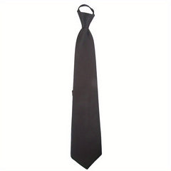 Adjustable Zipper Ties For Wedding Party Solid Ties