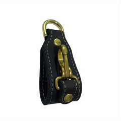 Leather Waist Hanging Belt Keychain for Outdoor Camping Hiking