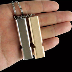 Emergency Whistle with Carabiner and Lanyard