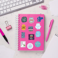 50pcs Inspirational Words Stickers Motivational Quote - Vinyl Sticker